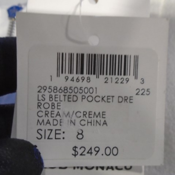 CLUB MONACO BELTED MINIDRESS - Picture 2 of 3